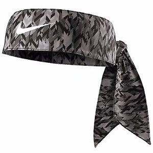 NIKE Dri-Fit Geometric Printed Head Tie/Headband - Tennis/Running/Gym/Yoga - NWT