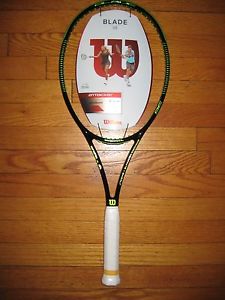 NEW Wilson 2015 Blade 98 16x19 4 1/2 grip Tennis Racquet