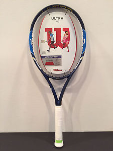 2017 Wilson Ultra 100 Tennis Racquet - Unstrung - Grip 4 3/8 NEW