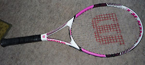 NEW WILSON PROFILE BOOST 110 SQ. IN. 10.2 oz TENNIS RACQUET 4 1/8 / 1