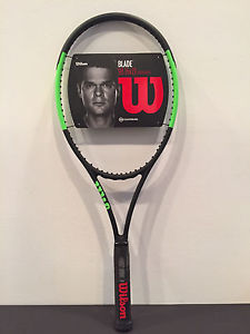 2017 Wilson Blade 98 16x19 Tennis Racquet - Unstrung - Grip 4 3/8 NEW