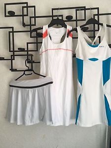 Lot of3 girls tennis clothes