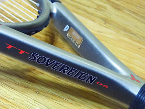 EXCELLENT Prince Triple Threat Sovereign Super Oversize NEW STRING 1300pl Racket