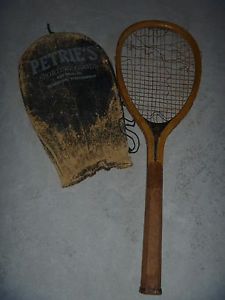 Wright Ditson The Hub VTG Antique Wood Tennis Racquet Racket 100+ Yrs Old!