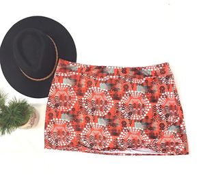 SOYBU Women's Orange Tennis Skirt Skort Size XXL