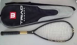 Wilson Hammer Triad 140 Squash Racquet w/Cover NICE