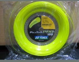 yonex poly tour pro 17 / 1.20 gauge tennis string reel Nick Kyrgios