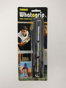 Tennis What a Grip Thin Overgrip 7-1/2" Long Blue, Tennis Grip Grey