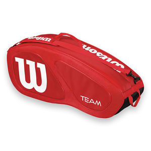 Wilson Team II Red 6pk Tennis Ba