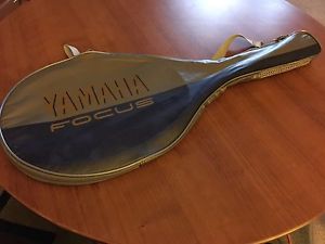 Vintage Yamaha Focus 20 Graphite Tennis Racket  w Case  - Good Condition !