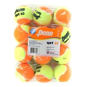 Penn QST 60 Felt Tennis Balls in Polybag, 12 Balls