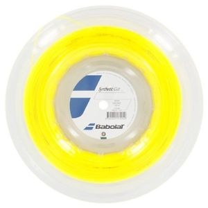 Babolat B243121YL16R Synthetic Gut 16G Tennis String Reel Yellow