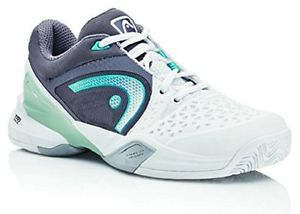 Head Revolt Pro Women's Tennis Shoes Sneakers - White/Cyan/Blue Size. 7.5 NEW