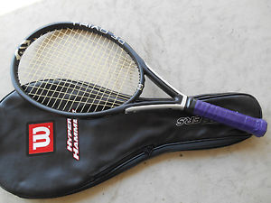 Wilson Triad 3.0 Tennis Racqet.  115 Head 4 5/8 Grip with Carrying Case Cover.