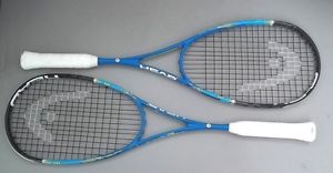 (2) Head XENON SB 135 Squash Racquets lkNEW