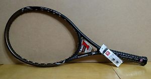 NEW Wilson Hyper Carbon Hammer 3.6 115 OS Stretch Rollers Tennis Racquet 4 3/8"