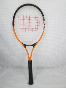 WILSON TITANIUM 3 TENNIS RACQUET  SOFT SHOCK 3 4 1/4" GRIP