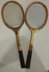 Bancroft FOREST HILLS and PLAYERS SPECIAL Vintage Wood Tennis Racquets