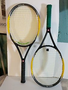 Pair of Wilson Hyper Hammer Tennis Racquets