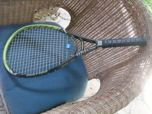 Wilson Hyper Carbon Hammer 2.6 Tennis Racket 4-1/2" Grip w/ Rollers SHIPS FAST