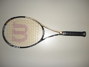 WILSON BLX BLADE 98 GOLD TENNIS RACQUET 4 1/2