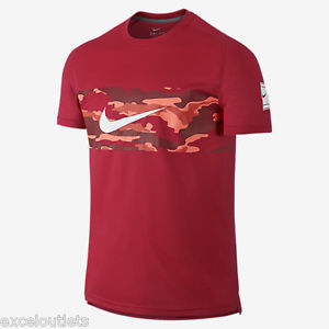 NWT! Nike Practice Crew Tennis Shirt Men Sz M 685319 657 (# 2984)