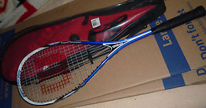 Wilson squash racket LIGHTWEIGHT HYPER Titanium Series & case