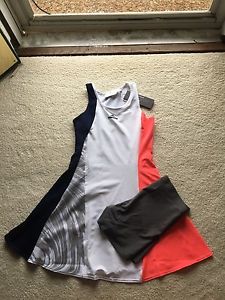 Adidas By Stella McCartney Dress With Spandex Shorts Girls Size Small