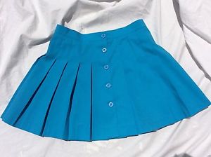 Prince Tennis Skirt Turquoise Blue Pleated Size 8 Nwot Athletic Skirt