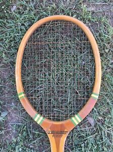 Very Rare Tennis Racquet  Narragansett  Forty Very Good Cond