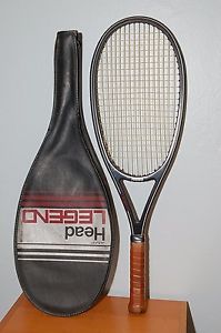HEAD LEGEND TENNIS RACKET 4 1/2 GRIP VERY GOOD CONDITION w/ Cover