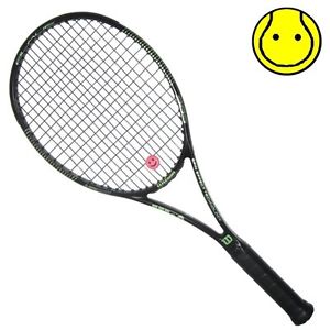 Excellent Wilson 2015 Blade 98S 4-3/8 grip Strung Wilson Revolve Tennis Racquet