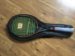 Wilson Tennis Racket ProStaff 6.0- Midsize 85. And Carrying Case