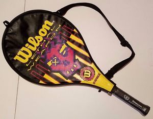 NEW Wilson Lethal Weapon Oversized Tennis Racket 4" LO T-3042 Aluminum Alloy NWT