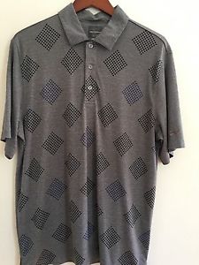 GREG NORMAN Tennis Shirt Polo Play Dry Mens S/S LARGE