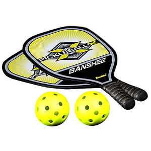 Franklin Sports 4 Piece Pro Paddle and Ball Set