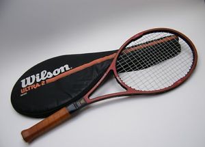 VINTAGE WILSON JACK KRAMER STAFF GRAPHITE COMPOSITE TENNIS RACKET RACQUET 4 1/4"