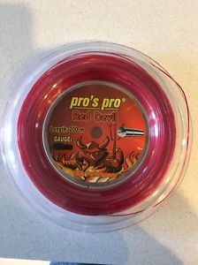 Pro's Pro Red Devil 1.14 mm gauge Tennis String Reel (600ft)