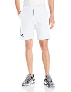 NEW adidas Men's Tennis Barricade Bermuda Shorts White Size L