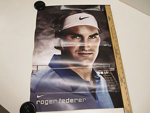 **NEW** NIKE ROGER FEDERER IN-STORE DISPLAY HANGING POSTER. PROMO ITEM