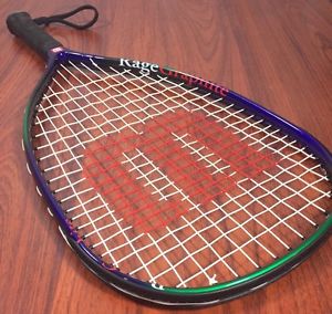 Wilson Titanium Rage Graphite Racquetball Racquet With Cover