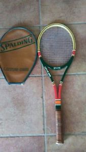 SPALDING LOTUS ONE TENNIS RACKET with COVER Light 4 1/4 Belgium Boron Reinforced
