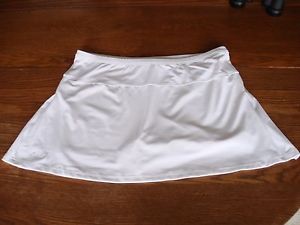 Bolle Extra Dry Tennis Skirt White Size Large NWT