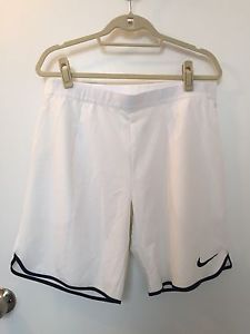 Nike Gladiator Tennis Shorts Large White