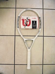 NEW WILSON N1 nCODE 115 sq. in.TENNIS RACQUET...4 3/8"