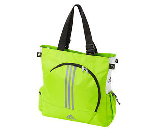 adidas Badminton Racket Shoulder Bag Tour Line Lady Sport Tote Bag BG520815 Lime