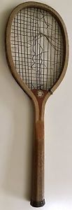 A.G. SPALDING & BROS OVAL VINTAGE TENNIS RACQUET OLD