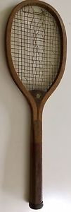 A.G. SPALDING BROS SPALDING GREENWOOD NO 4 Vintage Tennis Racquet