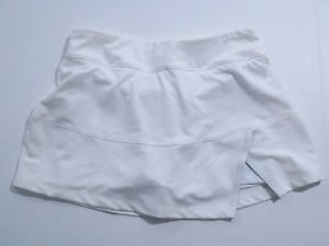 Fila Platiunum Asymmetrical Tennis Skort, White, Sz. Small