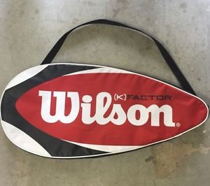 Wilson K Factor Tennis Bag Case - Nice Shape (Free Shipping)